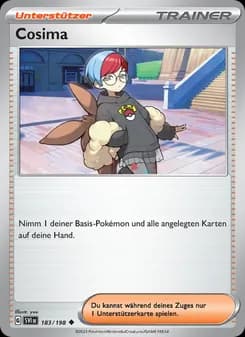 Cosima card in German