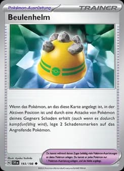 Beulenhelm card in German