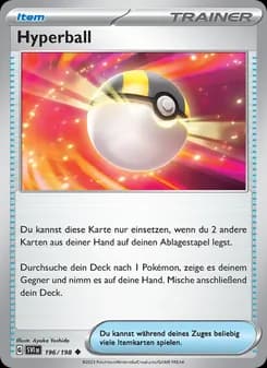Hyperball card in German