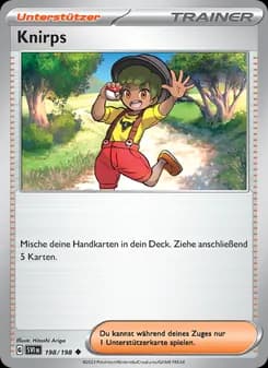 Knirps card in German