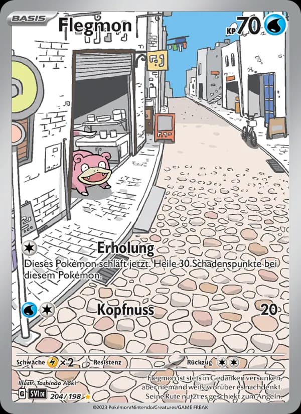 Flegmon card in German