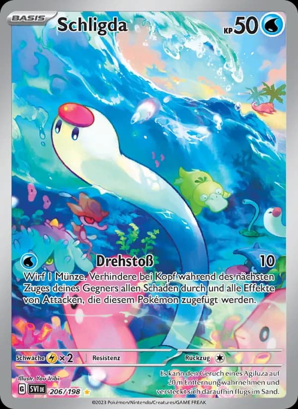 Schligda card in German