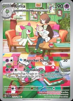 Kirlia card in German