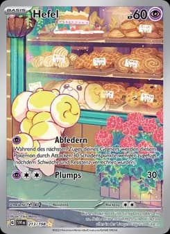 Hefel card in German