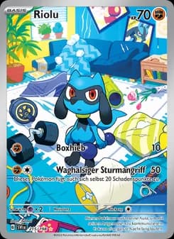 Riolu card in German