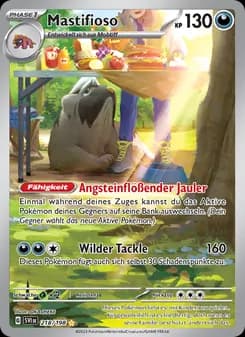 Mastifioso card in German