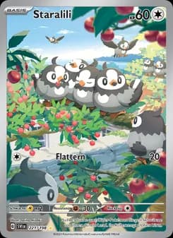 Staralili card in German
