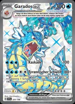 Garados-ex card in German