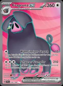 Fragrunz-ex card in German