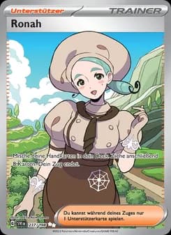 Ronah card in German