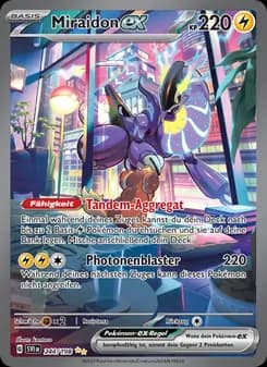 Miraidon-ex card in German