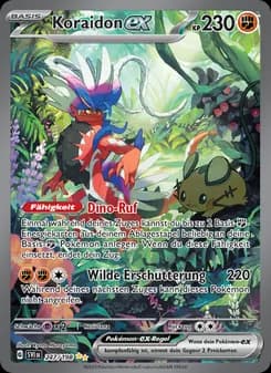 Koraidon-ex card in German
