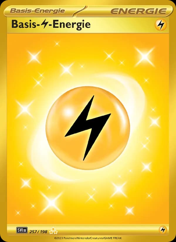 Basis-Lightning-Energie card in German