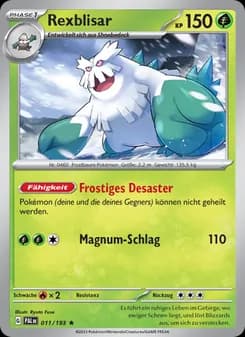 Rexblisar card in German