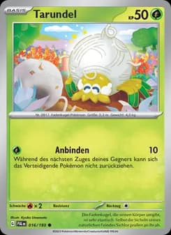 Tarundel card in German