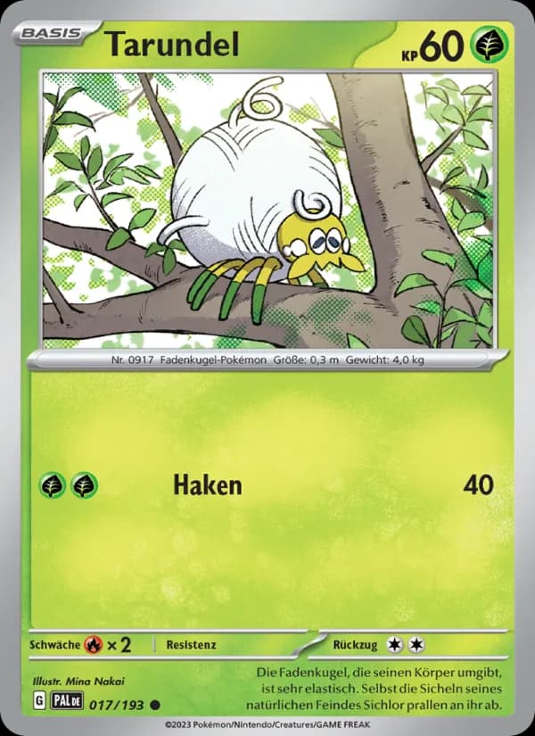 Tarundel card in German