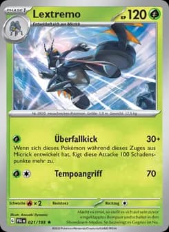 Lextremo card in German