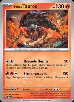 Paldea-Tauros card in German