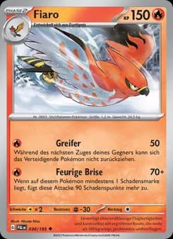 Fiaro card in German