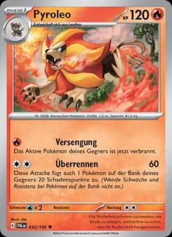 Pyroleo card in German