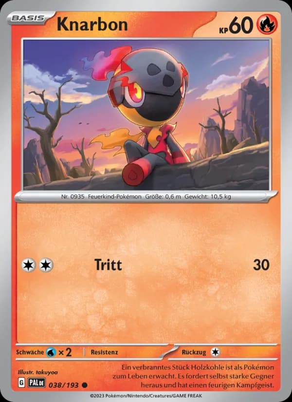 Knarbon card in German