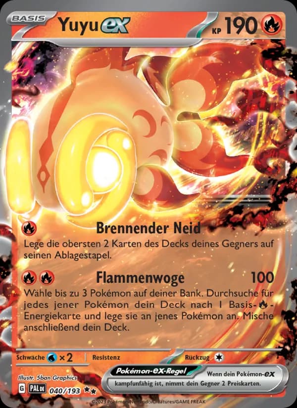 Yuyu-ex card in German