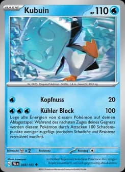 Kubuin card in German