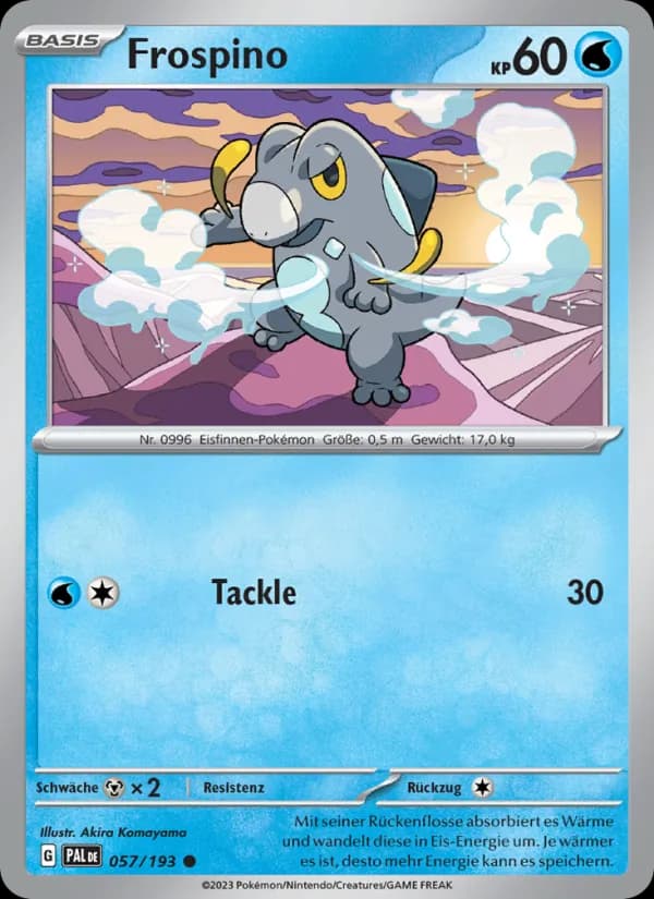Frospino card in German