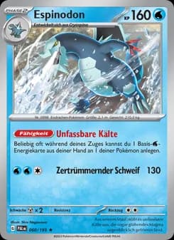 Espinodon card in German