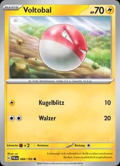 Voltobal card in German