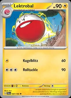 Lektrobal card in German