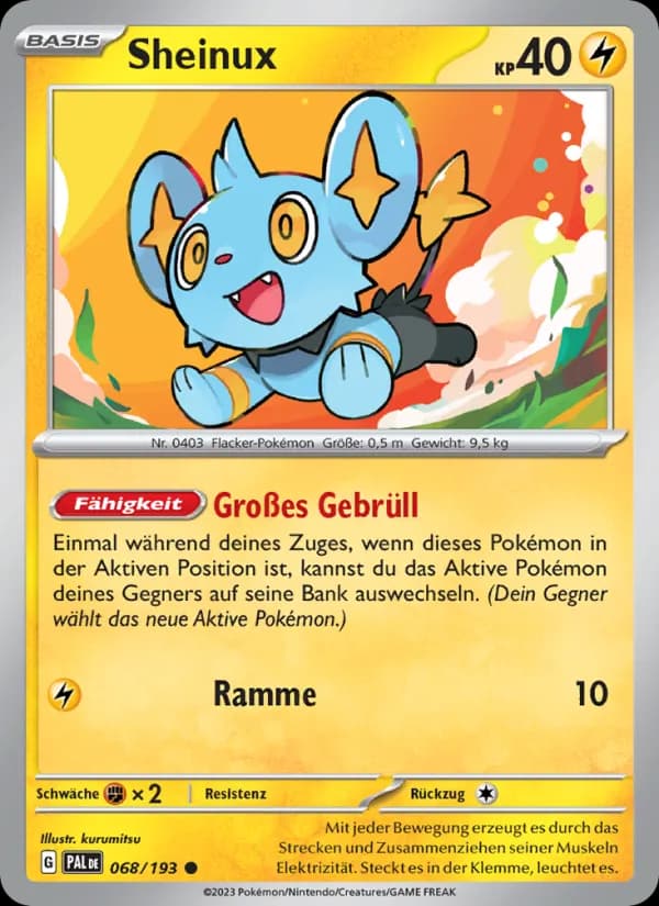 Sheinux card in German