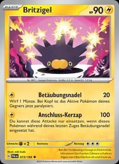 Britzigel card in German