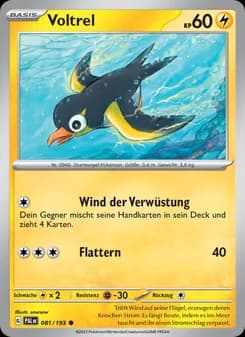 Voltrel card in German