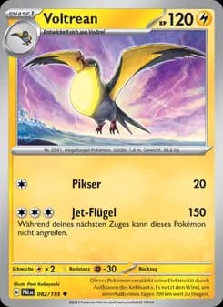 Voltrean card in German