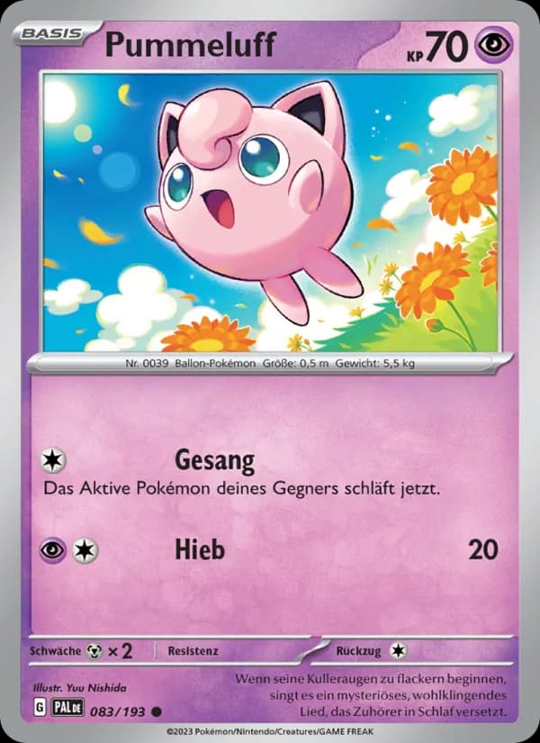 Pummeluff card in German
