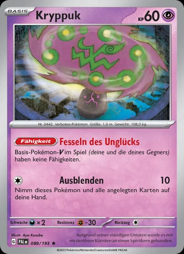 Kryppuk card in German