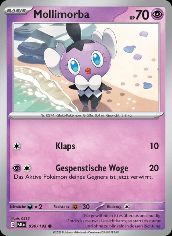 Mollimorba card in German