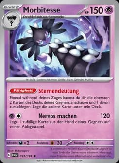 Morbitesse card in German