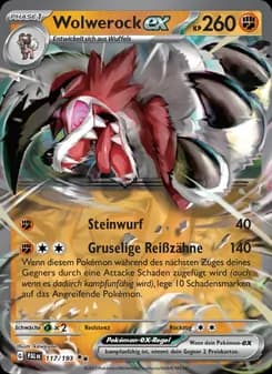 Wolwerock-ex card in German