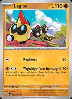 Legios card in German