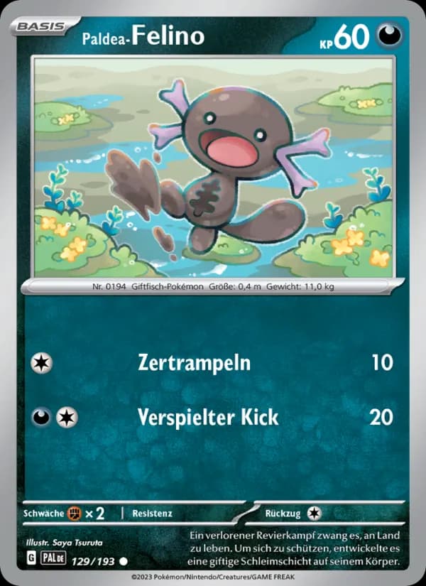 Paldea-Felino card in German