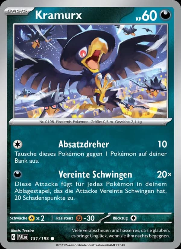 Kramurx card in German