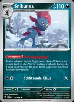 Snibunna card in German