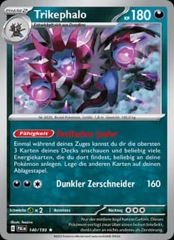 Trikephalo card in German