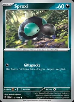 Sproxi card in German