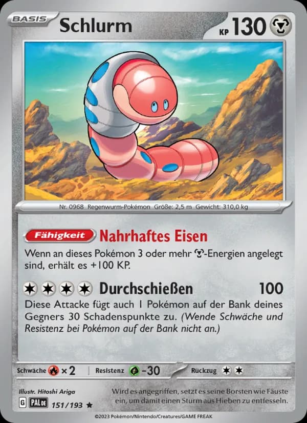 Schlurm card in German