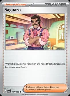 Saguaro card in German