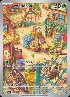 Weherba card in German