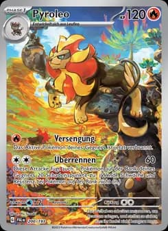 Pyroleo card in German